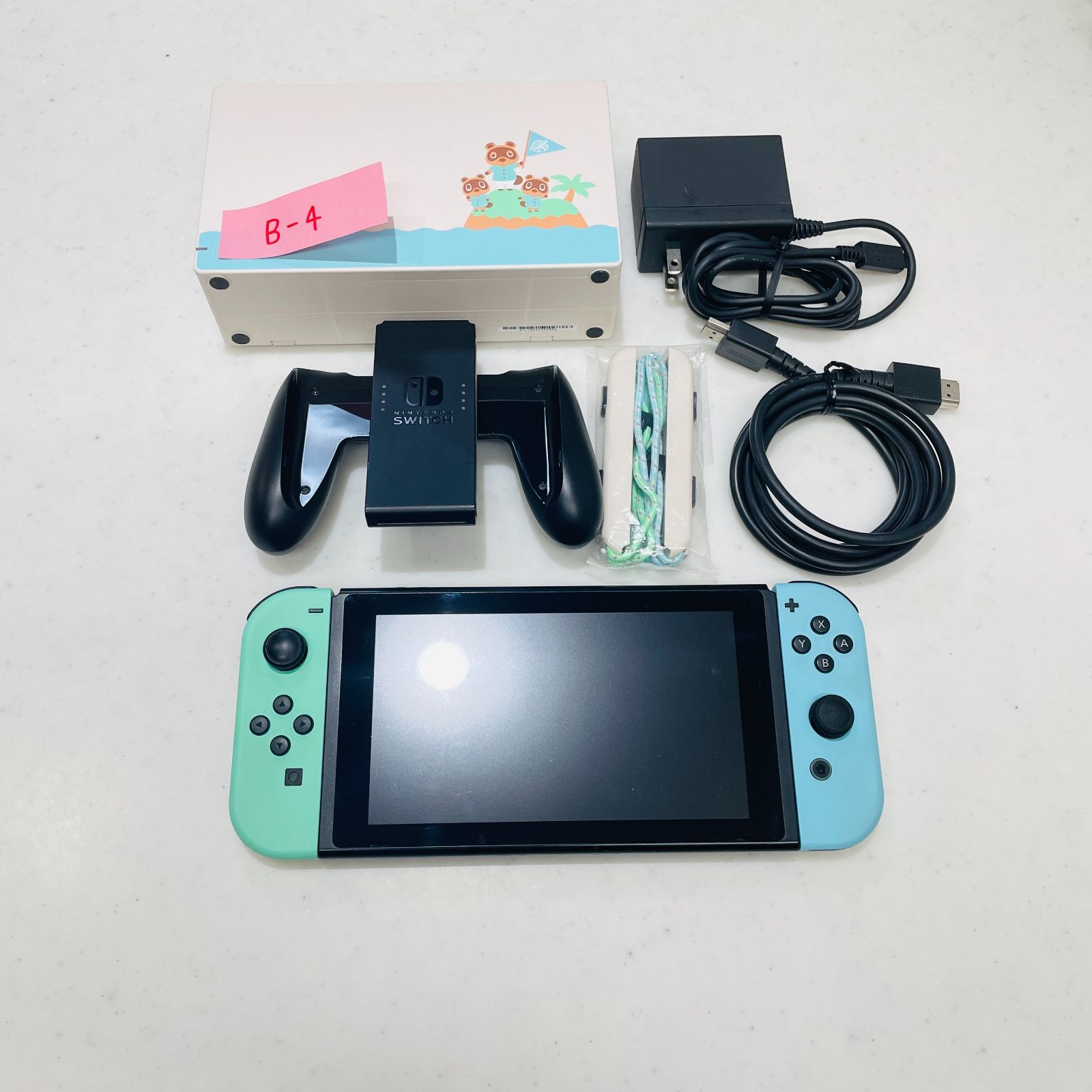 美品 2020年製 Nintendo Switch あつまれ どうぶつの森セット 本体一式
