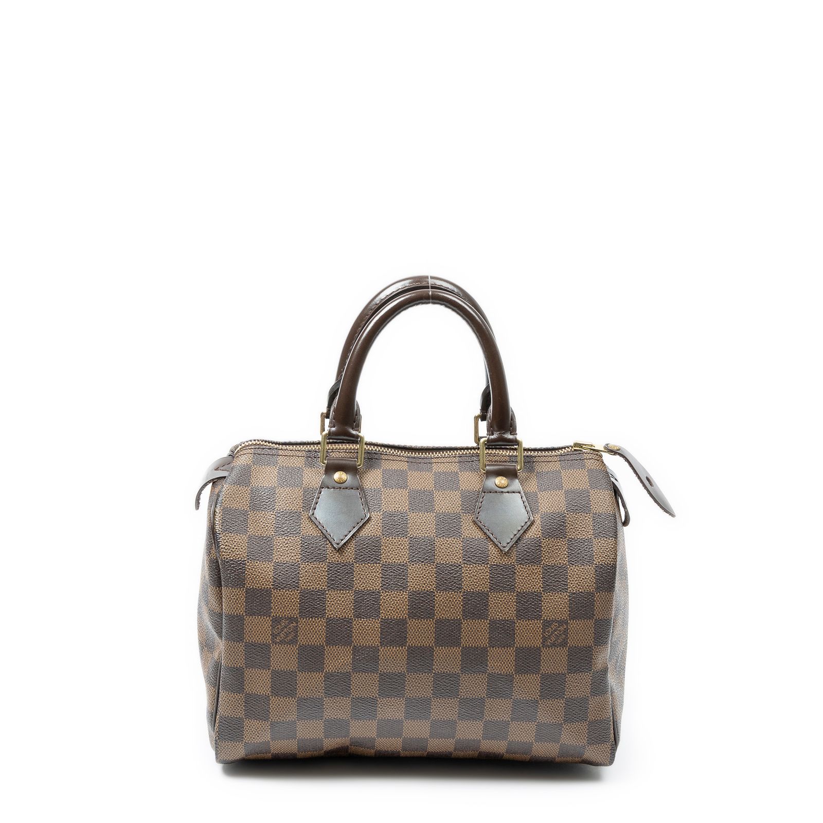 [中古] LOUIS VUITTON ルイヴィトンスピーディー茶色ダミエ エベヌA