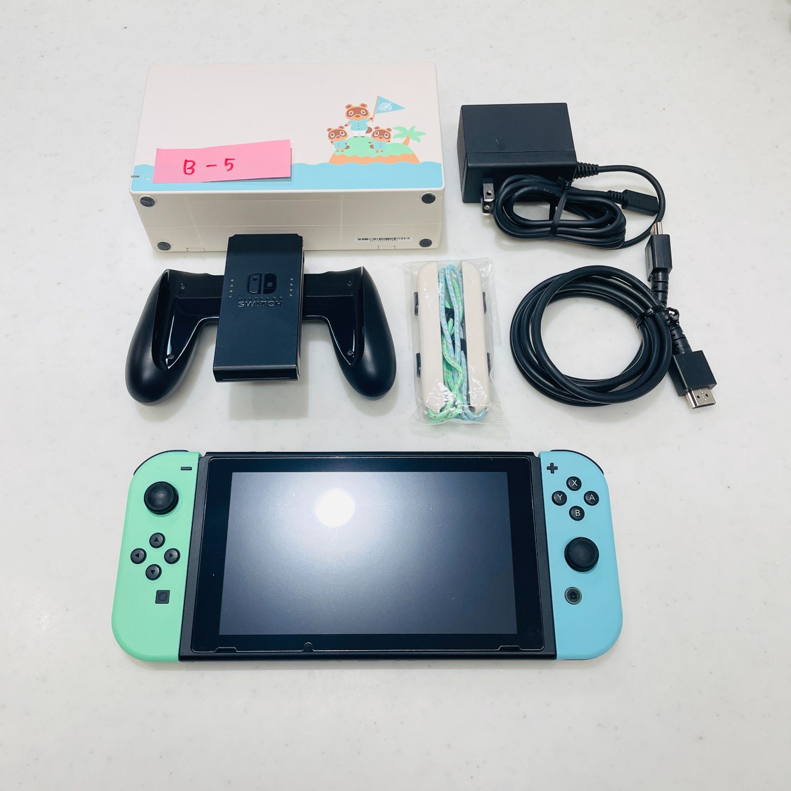 2020年製 Nintendo Switch あつまれ どうぶつの森セット 本体一式 動作