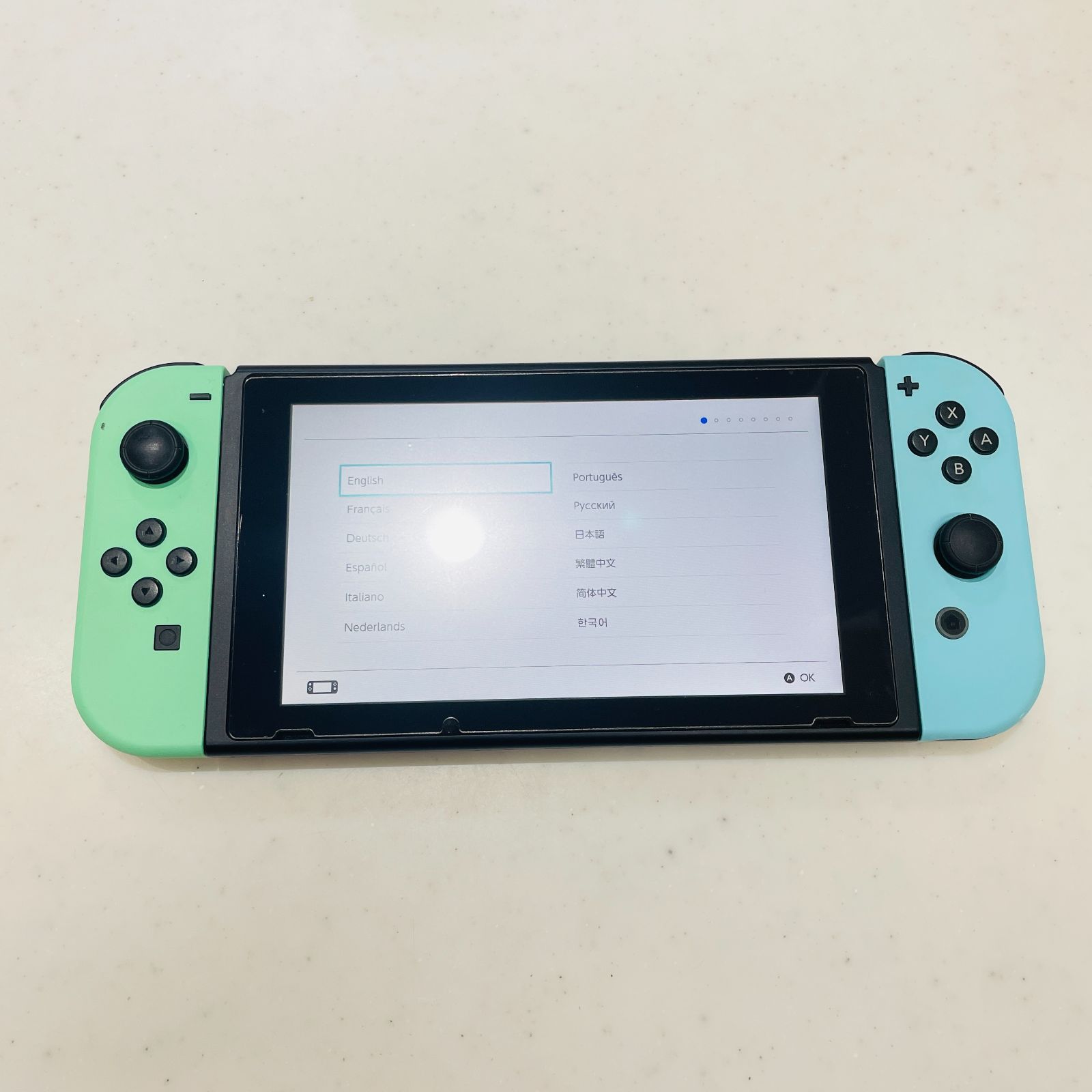 2020年製 Nintendo Switch あつまれ どうぶつの森セット 本体一式 動作