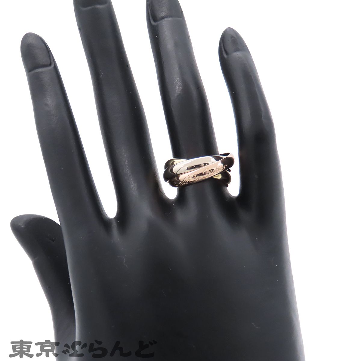 カルティエ CARTIER トリニティ スリーカラーゴールド K18YG K18PG