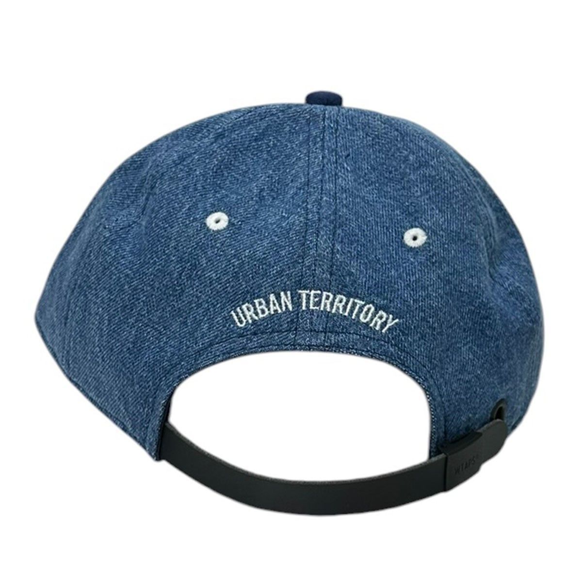 WTAPS 26SS T-6M 07 ／ CAP ／ COTTON． DENIM バイカラーロゴ刺繍