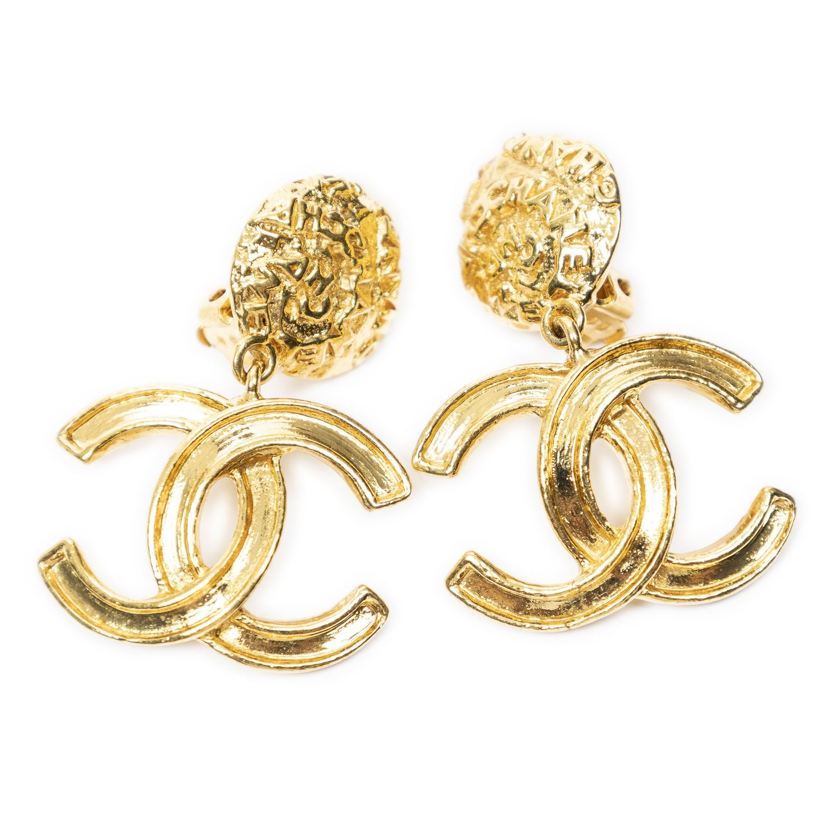 [中古] CHANEL シャネルCCクローバーダングルクリップオンイヤリング金金メッキA 52,620円