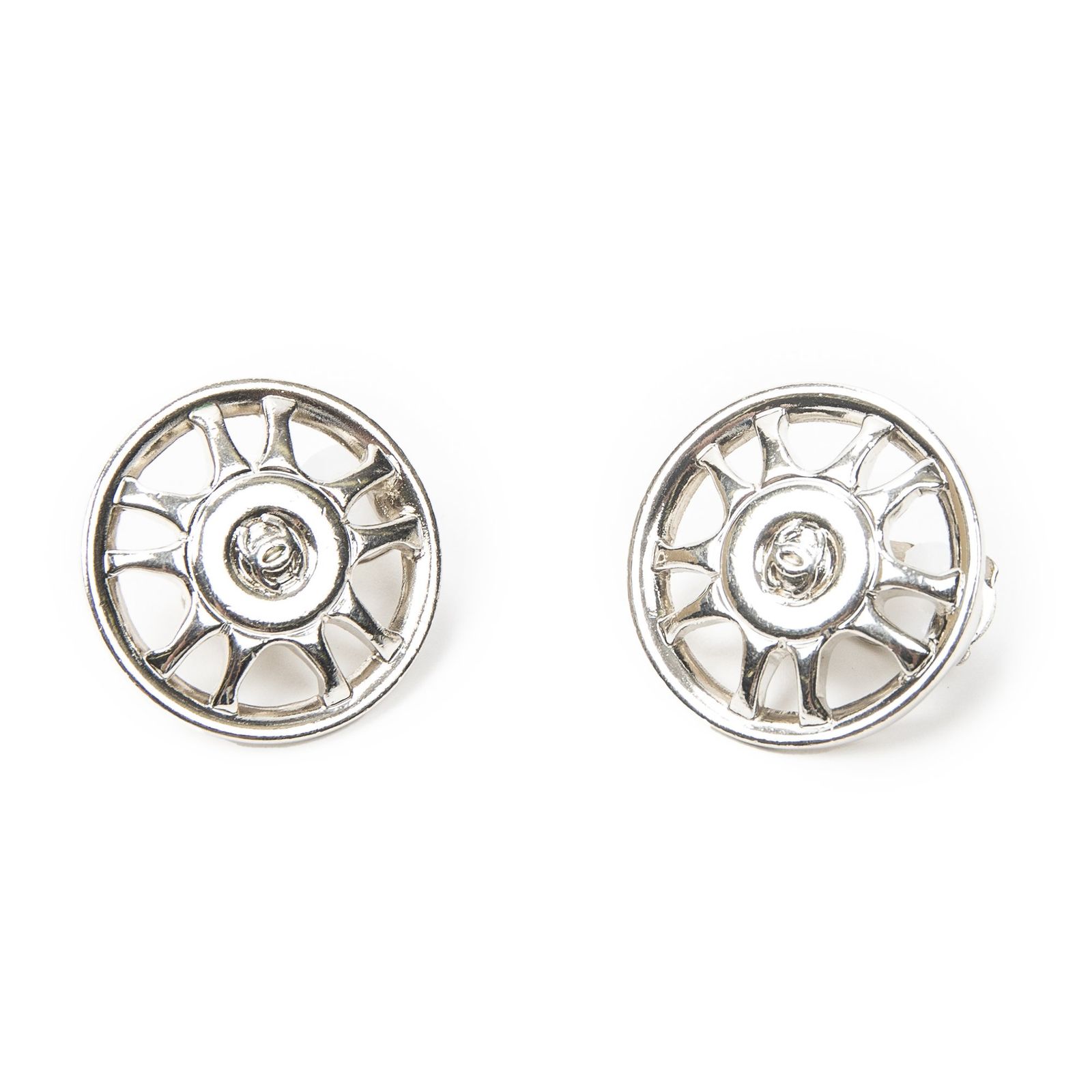 [中古] CHANEL シャネルココマーク クリップタイプ イヤリング銀シルバーメッキA 40,690円
