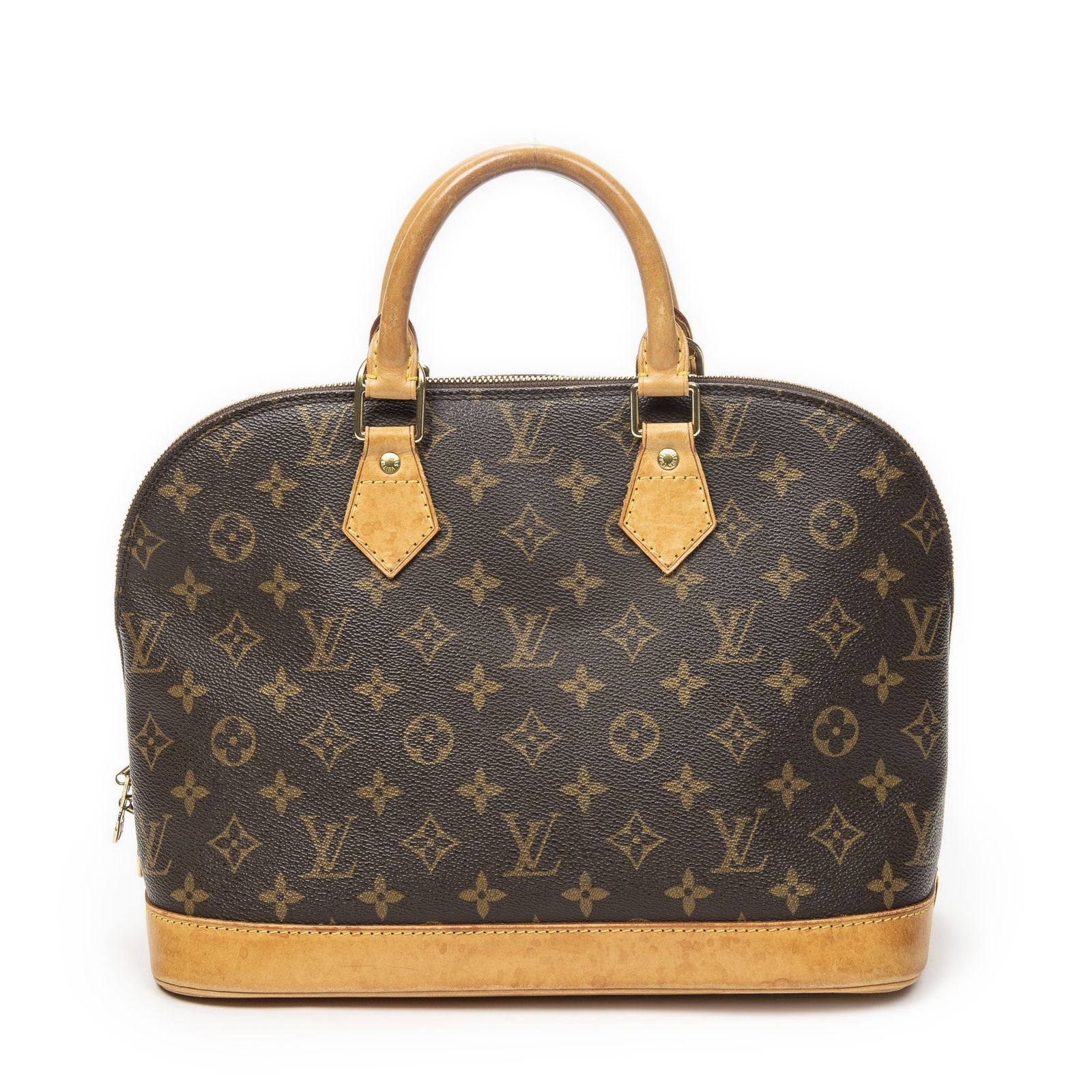[中古] LOUIS VUITTON ルイヴィトンアルマ茶色モノグラムキャンバスAB