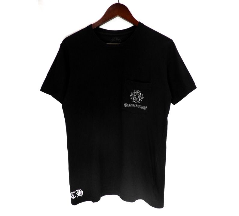 クロムハーツ CHROME HEARTS 【 CH T SHRT 】 バック クロス プリント
