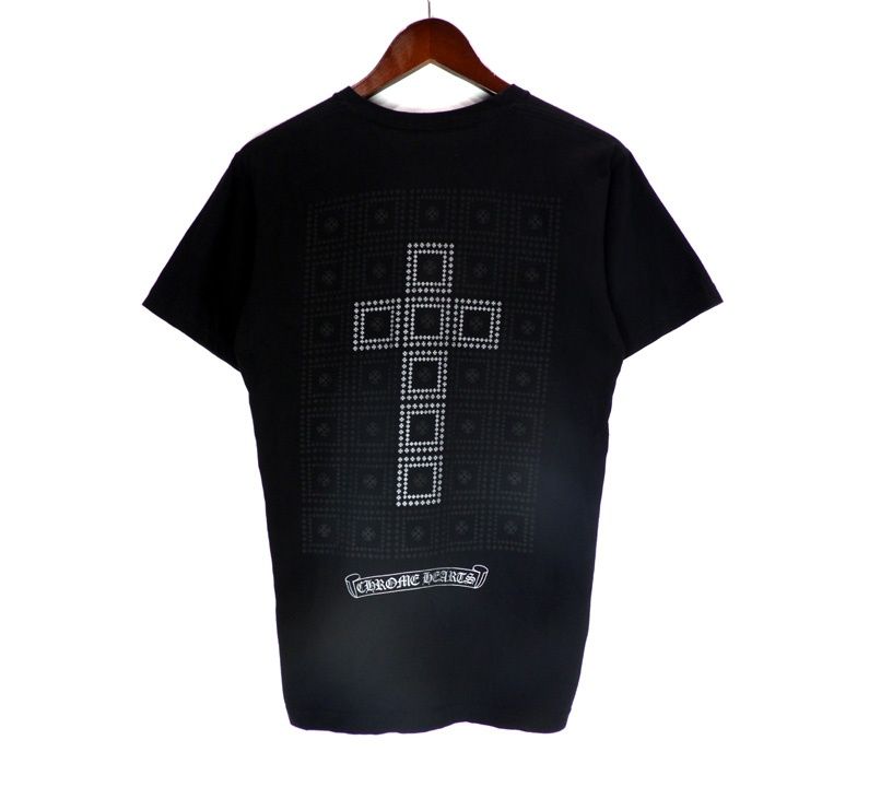 正規品 CHROME HEARTS バッククロスプリント Tシャツ USA製 クロムハーツ CHROME HEARTS 【 CH T SHRT 】 バック クロス プリント