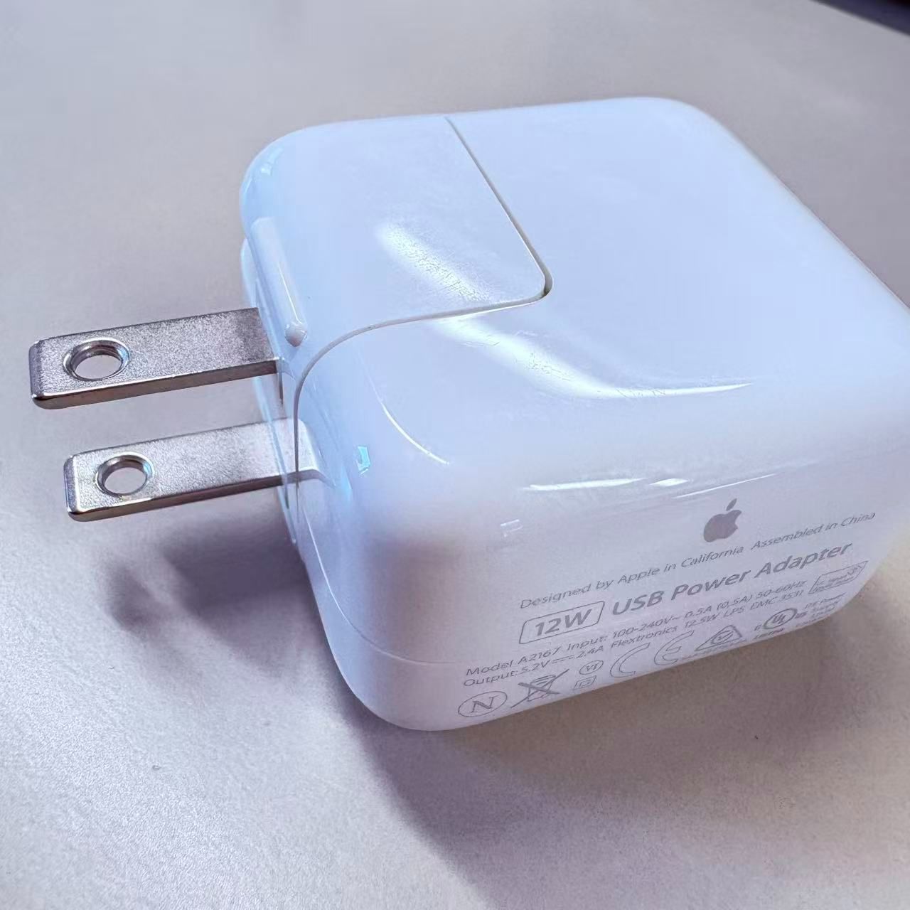 Apple純正 12W電源アダプタ＋Lightningケーブル セット - メルカリ