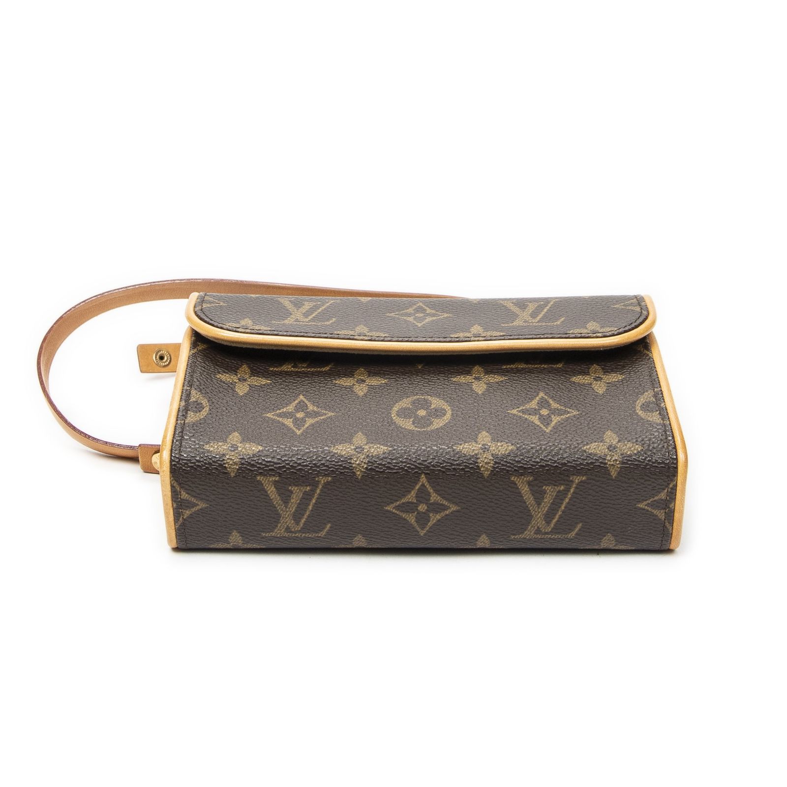 中古] LOUIS VUITTON ルイヴィトンポシェット フロランティーヌ茶色