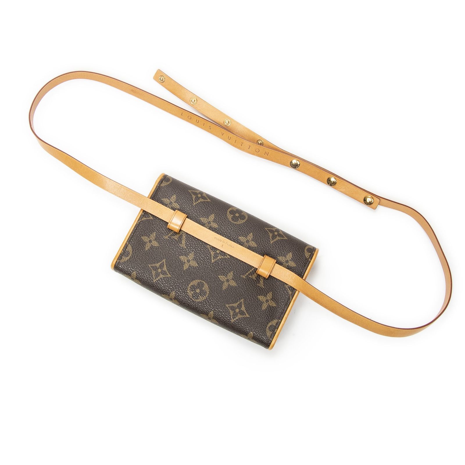 中古] LOUIS VUITTON ルイヴィトンポシェット フロランティーヌ茶色