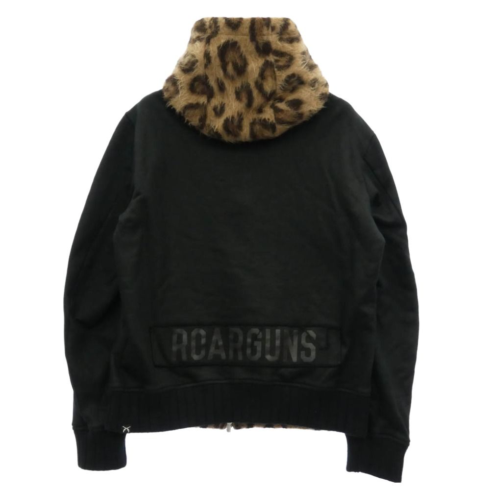 ROARGUNS ロアーガンズ 18FGB-14 LEOPARD PATTERN ZIP HOODIE