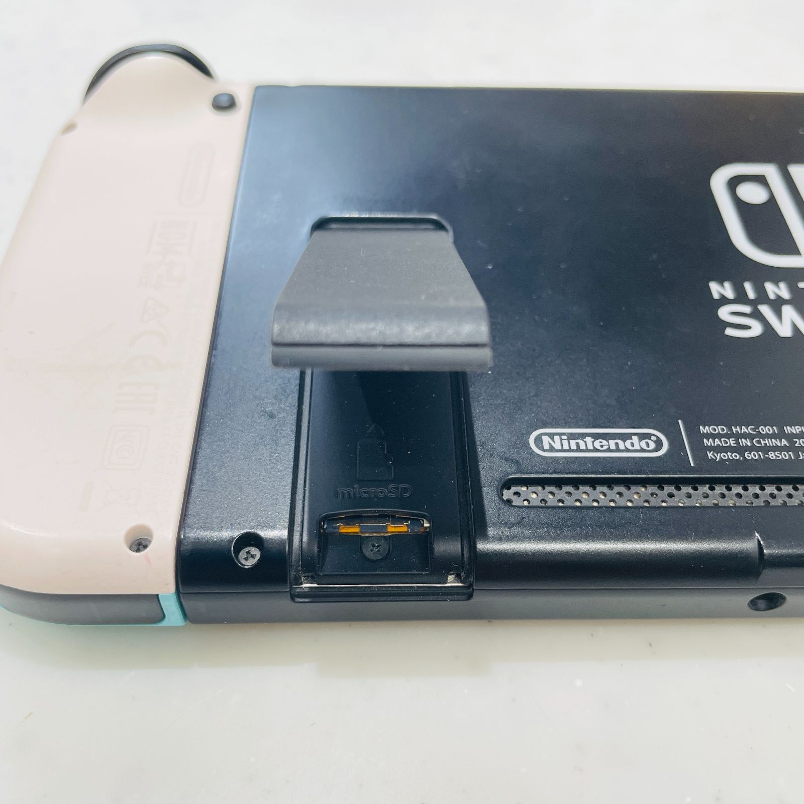 ゲーム Nintendo Switch 本体 HAC-001 動作品 純正ACアダプター付 Joy