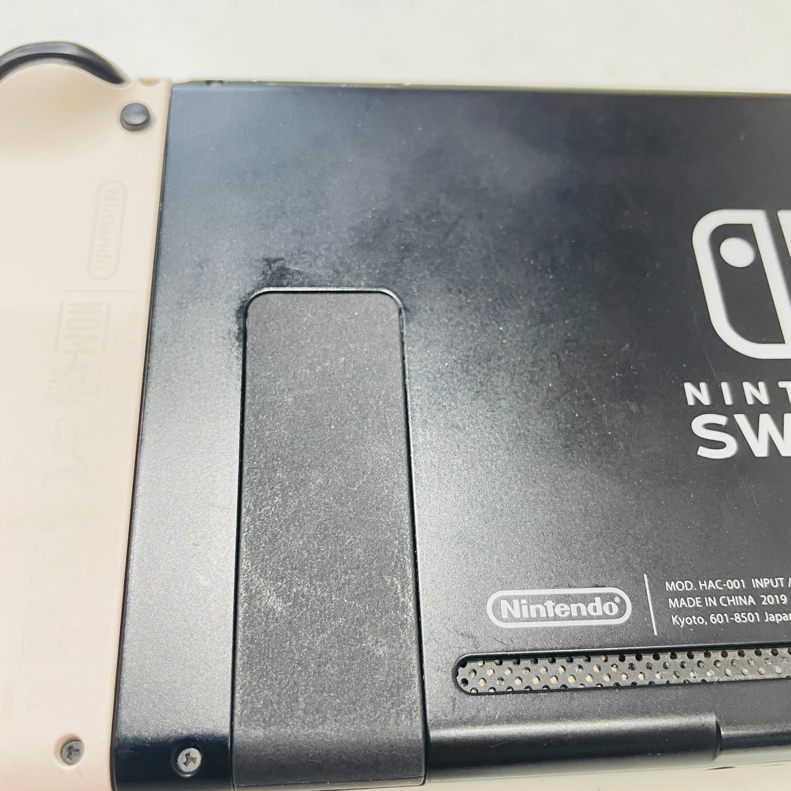 ゲーム Nintendo Switch 本体 HAC-001 動作品 純正ACアダプター付 Joy