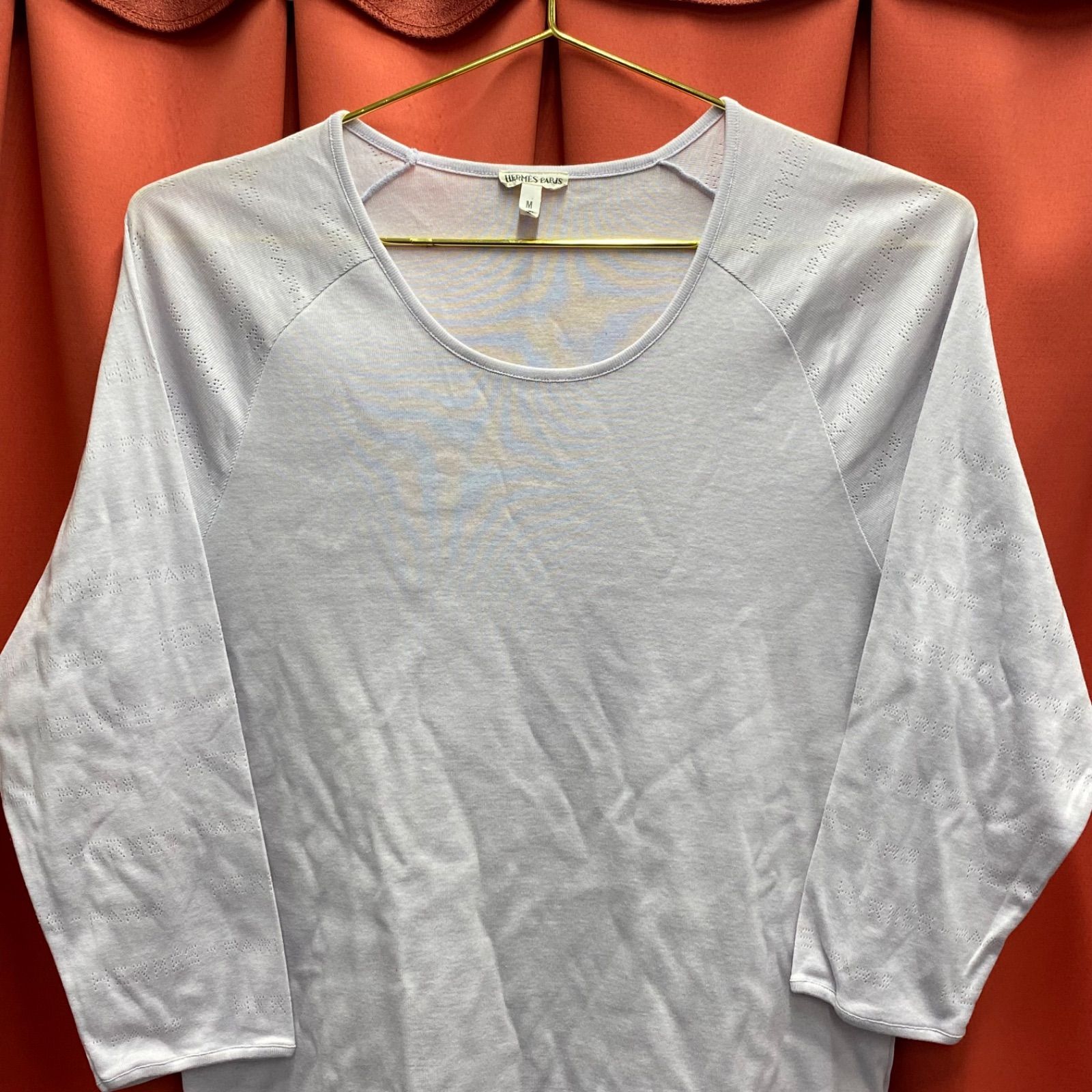 HERMES エルメス マルジェラ期 七分丈 Tシャツ ロングTシャツ