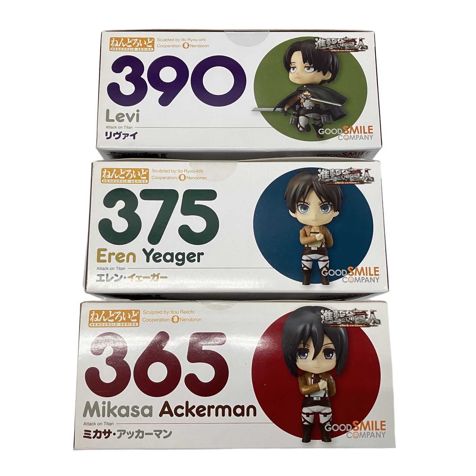 GOODSMILECOMPANY ねんどろいど 365/375/390 進撃の巨人 リヴァイ