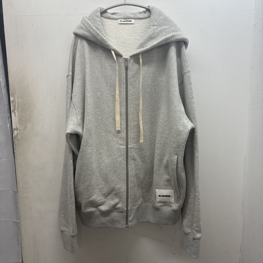 JIL SANDER ＋ ジルサンダープラス 24SS ZIPPED HOODIE フードパーカー