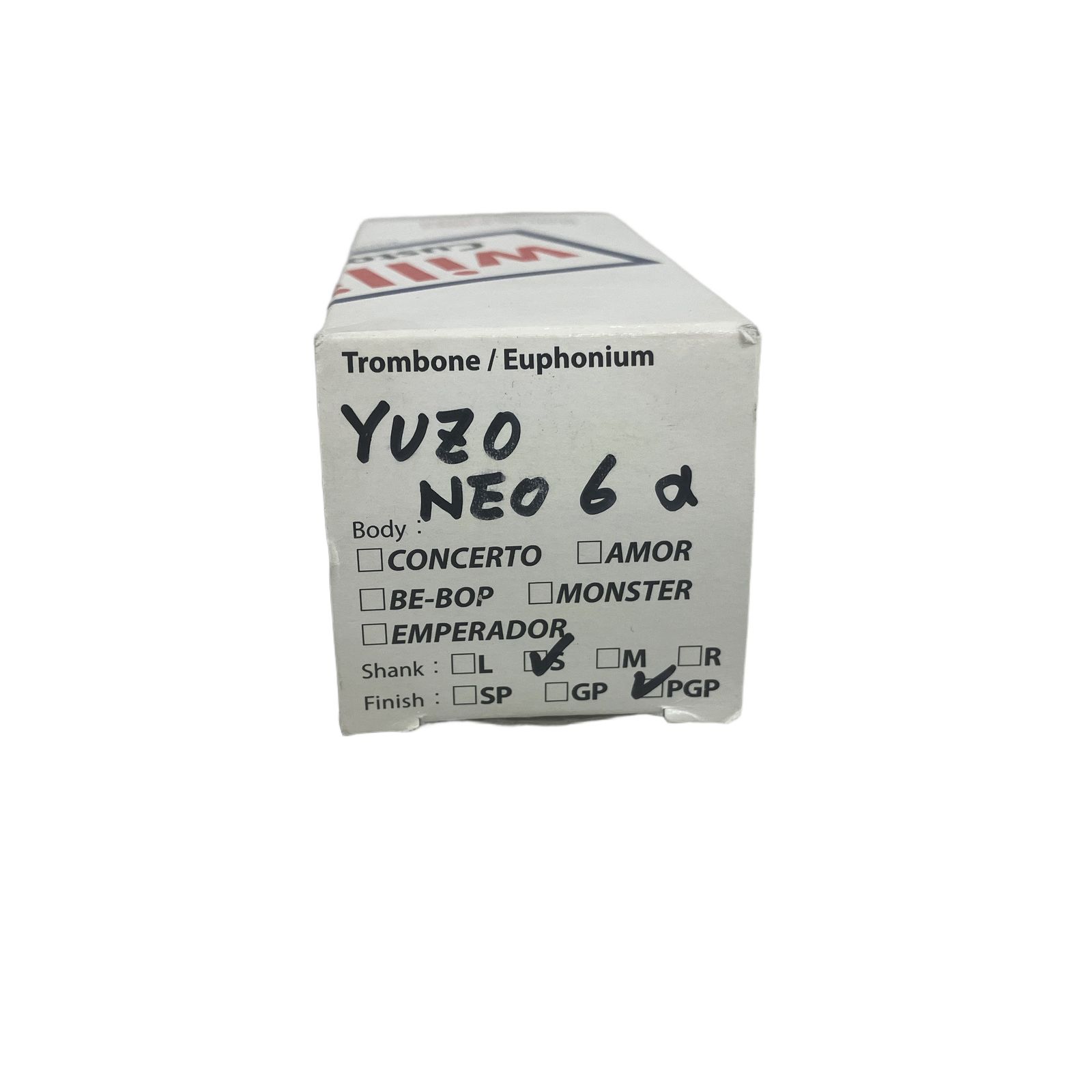 Willies YUZO NEO 6 a トロンボーン マウスピース 中古 K11488836