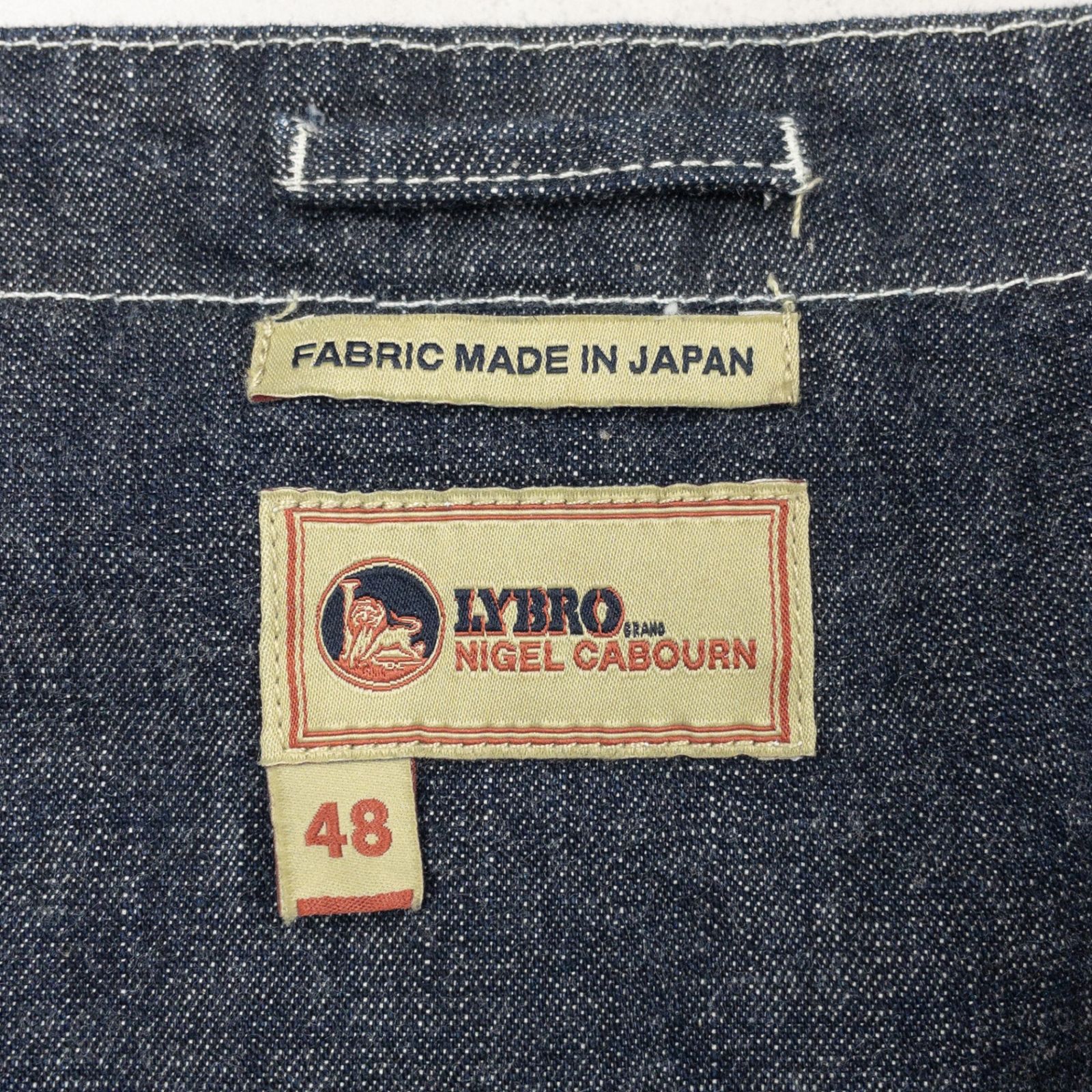 NIGEL CABOURN ナイジェルケーボン LYBRO オーバーオール デニム