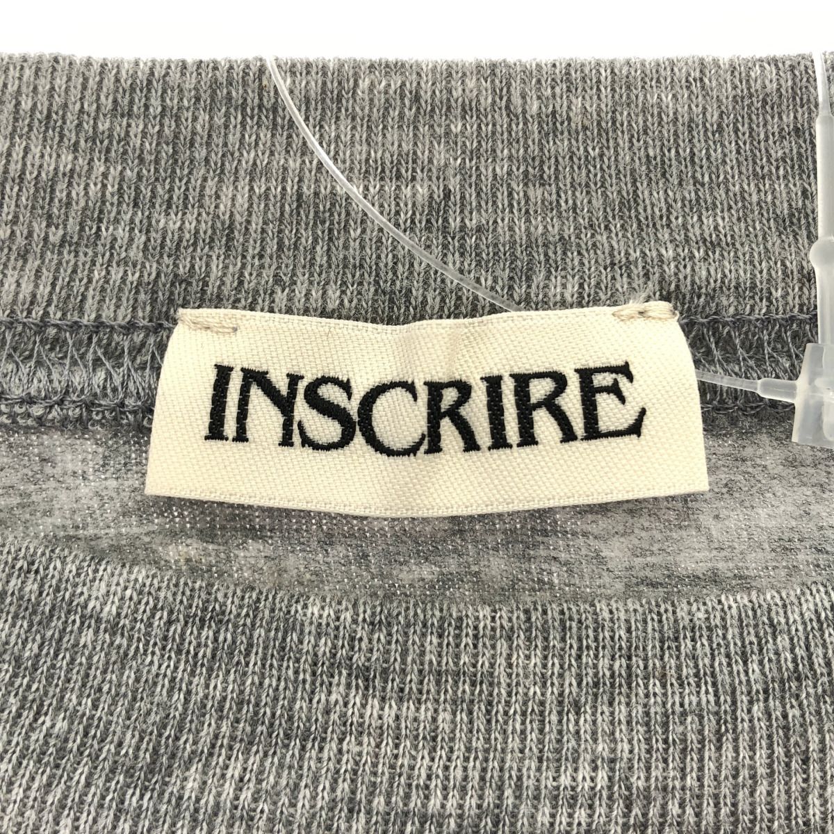 INSCRIRE アンスクリア 26SS Raffy Gauze Wire Tee ラッフルガーゼ