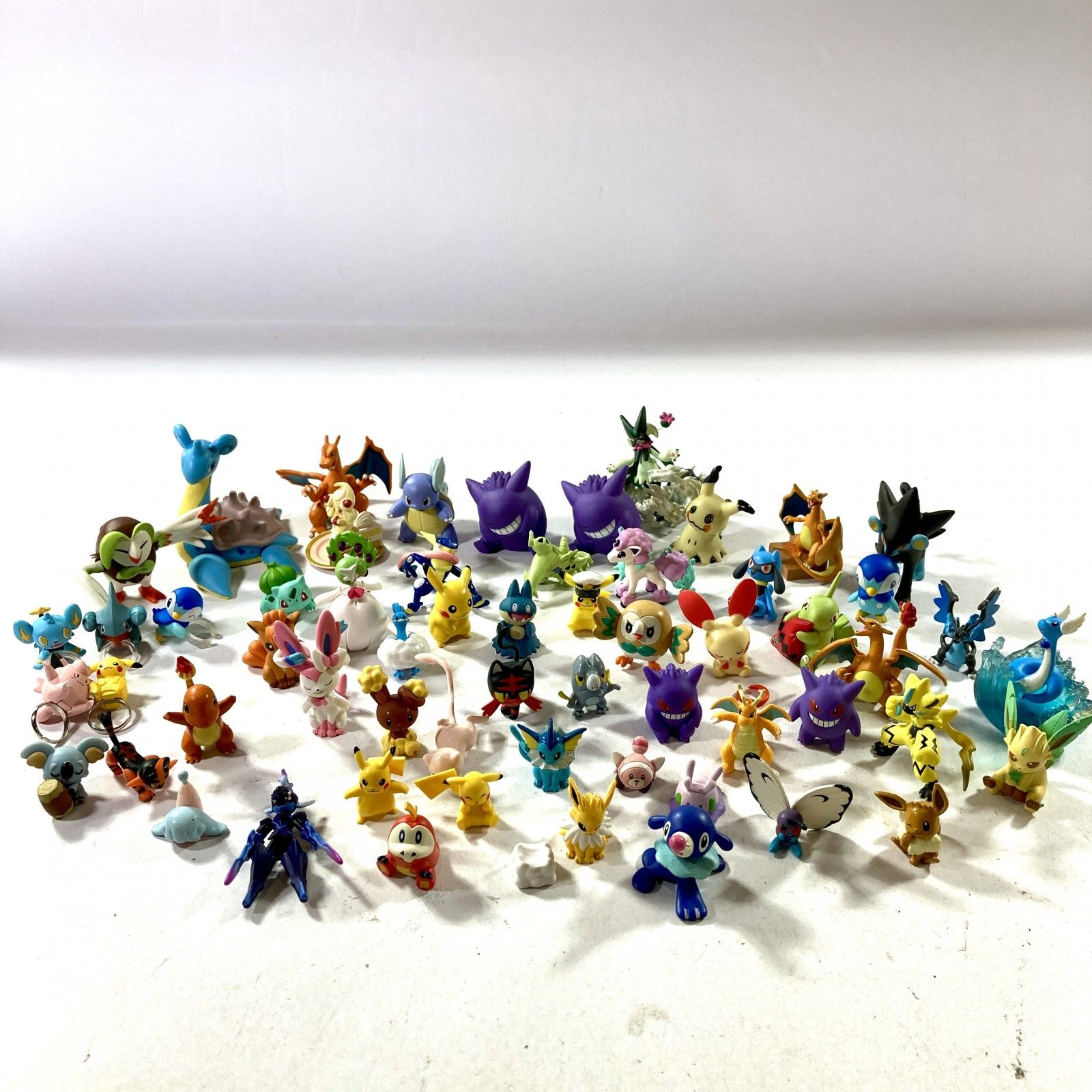 ★ 希少 レア ポケットモンスター ポケモン フィギュア モンコレ 等 60個 まとめ売り ピカチュウ ミュウ ゲンガー 等 現状品