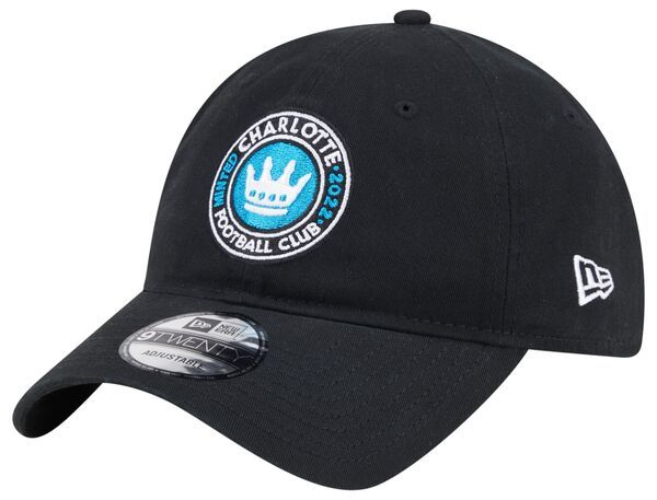 ニューエラ メンズ アクセサリー 帽子 ロゴ New Eradult Charlotte FCore Logo 9Twenty Black Adjustable Hat NoColor ブラック