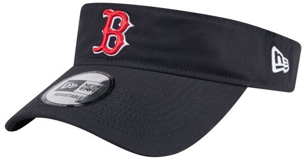 ニューエラ メンズ アクセサリー 帽子 ロゴ New Eradult Boston Red Sox Navy Logo Visor NoColor ネイビー