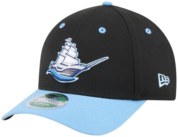 ニューエラ メンズ アクセサリー 帽子 ロゴ New Eradult Columbus Clippers Black Logo 9Forty Adjustable Hat NoColor ブラック