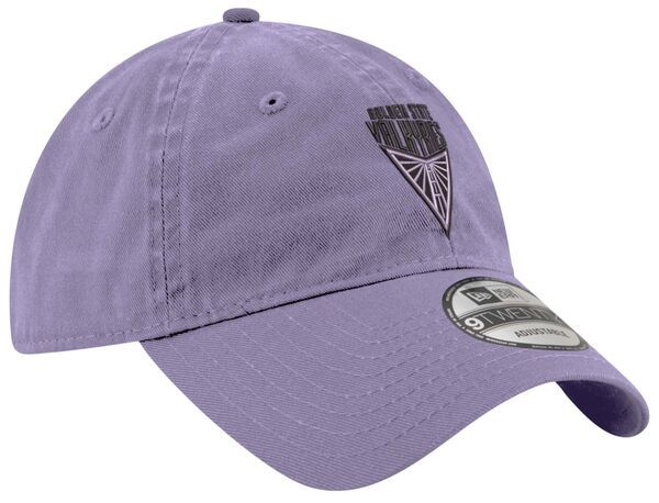ニューエラ レディース アクセサリー 帽子 ロゴ New Eradult Golden State Valkyries Lilac Logo 9Twenty Adjustable Hat NoColo