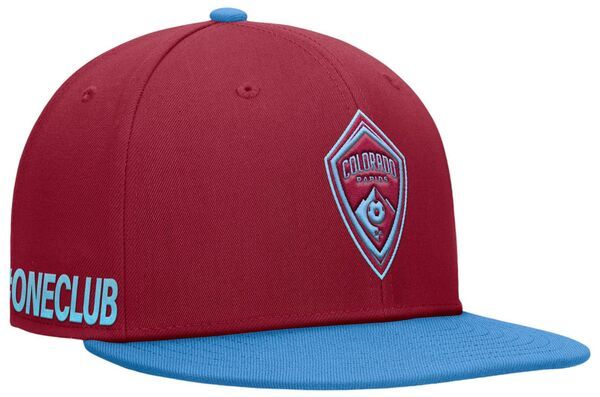 ファナティクス メンズ アクセサリー 帽子 Fanatics MLS Adult Colorado Rapidsitter Maroon Snapback Adjustable Hat NoColor