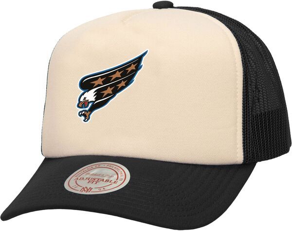 ミッチェルネス メンズ アクセサリー 帽子 ヴィンテージ キャップ Mitchell Ness Mens Washington Capitals Cream Vintage Block Trucker