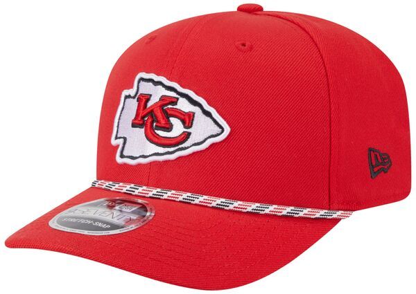 ニューエラ レディース アクセサリー 帽子 New Eradult Kansas City Chiefs Red Rope 9Seventy Adjustable Hat NoColor レッド
