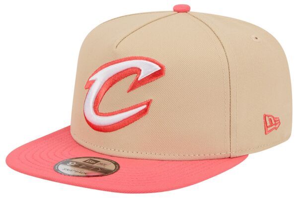 ニューエラ メンズ アクセサリー 帽子 New Eradult Cleveland Cavaliers Tan Two Tone 9Fifty AFrame Adjustable Hat NoColo