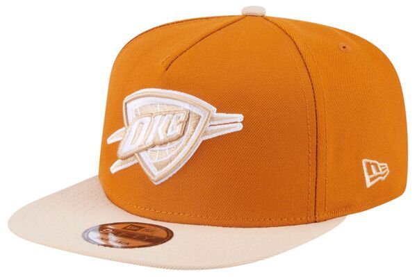 ニューエラ レディース アクセサリー 帽子 New Eradult Oklahoma City Thunder Brown Two Tone 9Fifty AFrame Adjustable Hat