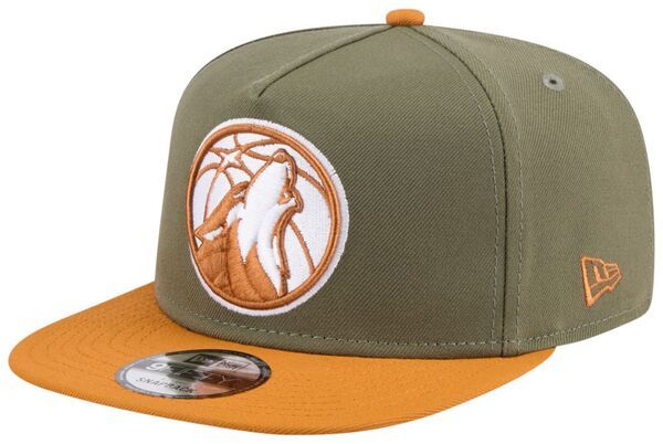ニューエラ メンズ アクセサリー 帽子 New Eradult Minnesota Timberwolves Green Two Tone 9Fifty AFrame Adjustable Hat N