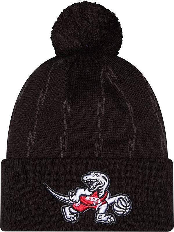 ニューエラ メンズ アクセサリー 帽子 ニット ロゴ New Eradult 202526 City Edition Toronto Raptors Logo Pom Knit Beanie NoCo