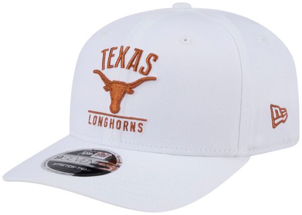 ニューエラ レディース アクセサリー 帽子 New Eradultexas Longhorns White 970 Adjustable StretchSnap Hat NoColor ホワイト