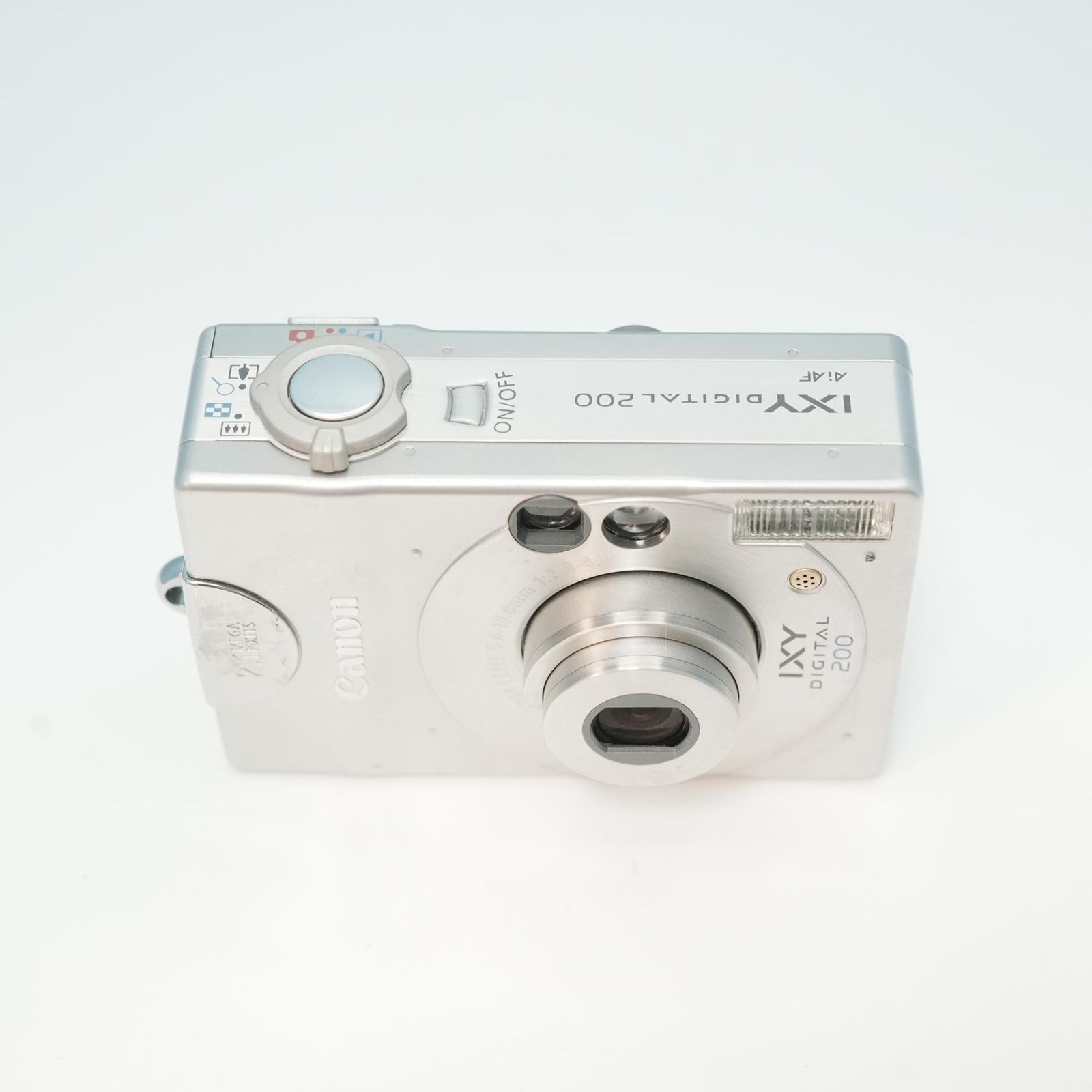 Canon IXY DIGITAL 200 デジカメ スマホ転送OK フルセット a6870