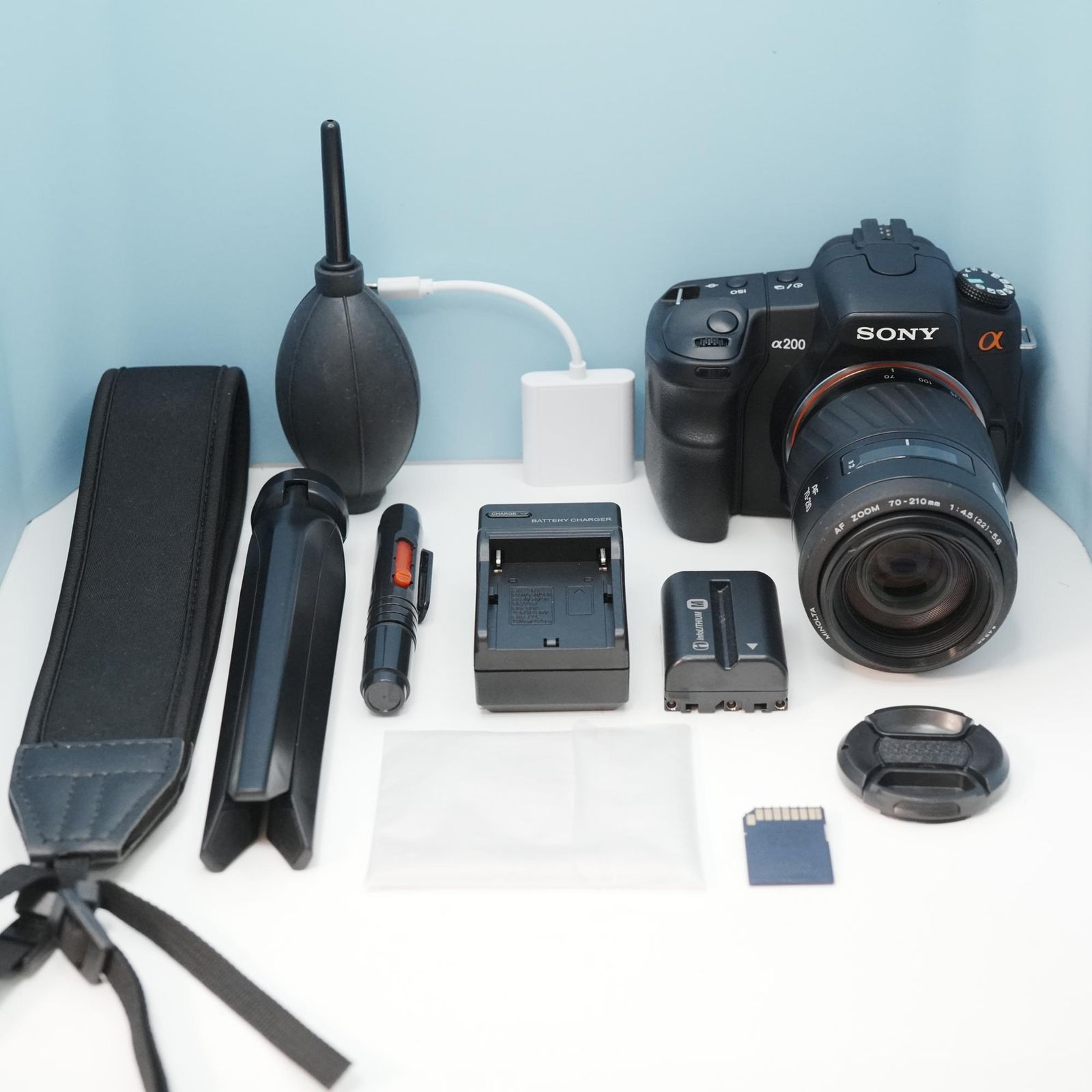 SONY α200 DSLR-A200 一眼レフ 極美品 a6918 SONY α200 DSLR-A200 一眼レフ 極美品 a6918