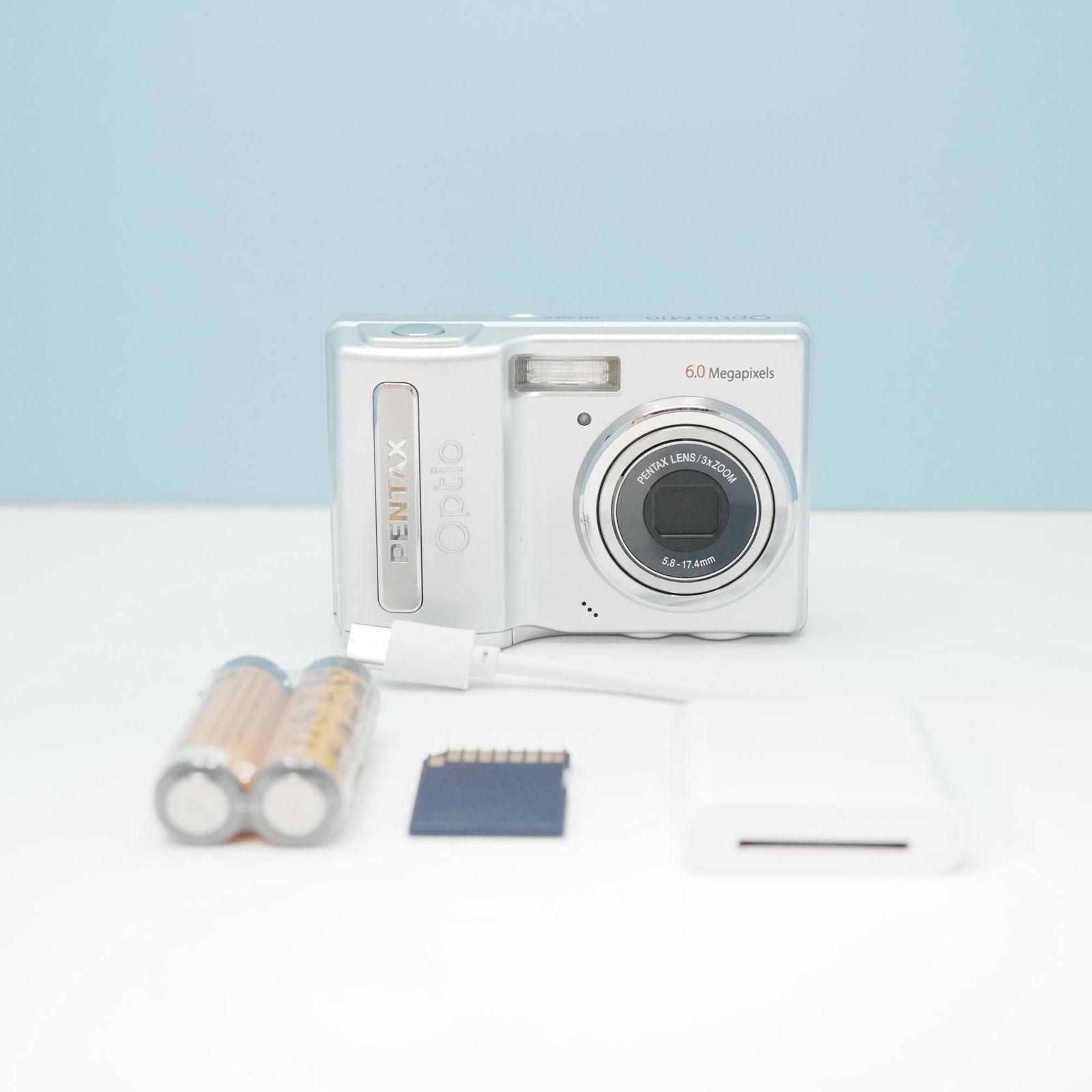 PENTAX Optio M10 デジカメ スマホ転送OK フルセット 極美品 a6932