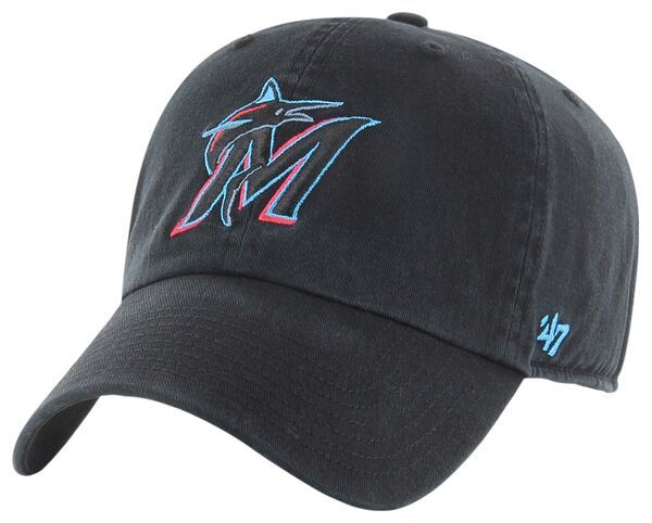 フォーティーセブン メンズ アクセサリー 帽子 47 Mens Miami Marlins Clean Up Adjustable Hat NoColor