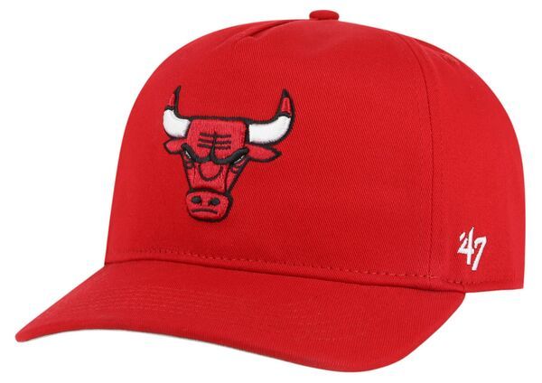 フォーティーセブン レディース アクセサリー 帽子 ロゴ 47 Adult Chicago Bulls Red Logo Hitch Adjustable Hat NoColor レッド
