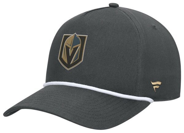 ファナティクス レディース アクセサリー 帽子 Fanatics NHL Adult Vegas Golden Knights Grey Rope Structured Adjustable Hat
