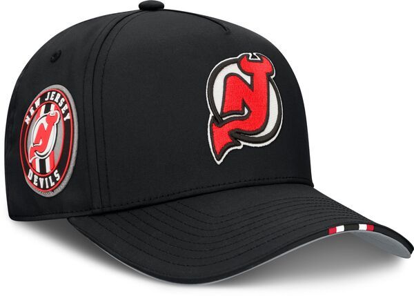 ファナティクス レディース アクセサリー 帽子 ジャージー Fanatics NHL Adult New Jersey Devils Black 2025 Draft Podium Adjustabl 8,495円