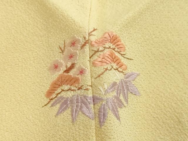 平和屋着物○中国三大刺繍 スワトウ刺繍 汕頭刺繍 総刺繍 訪問着 吉祥