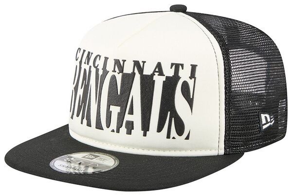 ニューエラ メンズ アクセサリー 帽子 カットアウト New Eradult Cincinnati Bengals Black Team Cutout 9Fifty Adjustable Hat No