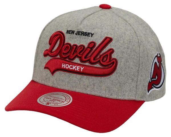 ミッチェルネス メンズ アクセサリー 帽子 ジャージー Mitchell Ness Mens New Jersey Devils Grey Tailsweep Snapback Hat NoColor
