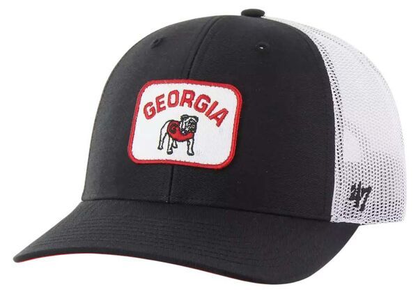 フォーティーセブン メンズ アクセサリー 帽子 47 Mens Georgia Bulldogs Black Novak Trucker Adjustable Hat NoColor ブラック