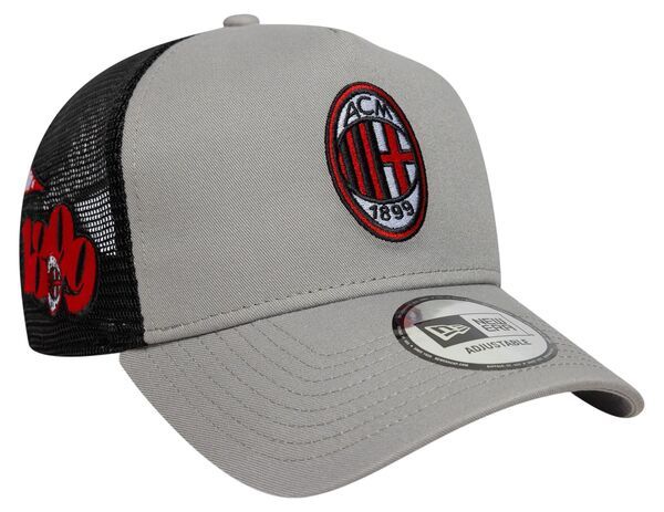 ニューエラ レディース アクセサリー 帽子 New Eradult AC Milan Gray Alternate Trucker Hat NoColor グレー 11,684円