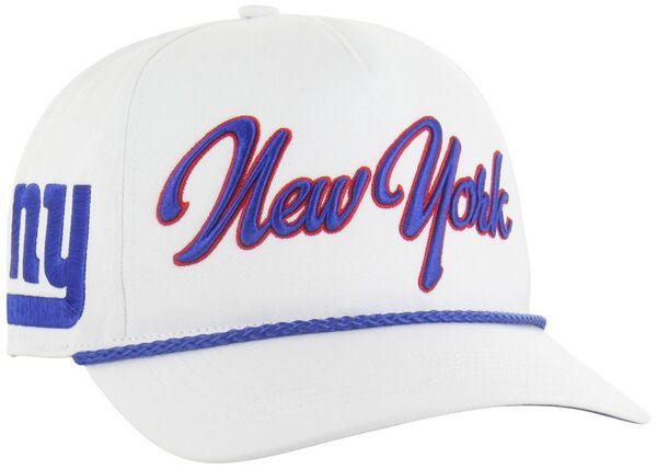 フォーティーセブン レディース アクセサリー 帽子 47 Adult New York Giants White Overhand Hitch Adjustable Hat NoColor ホワイト