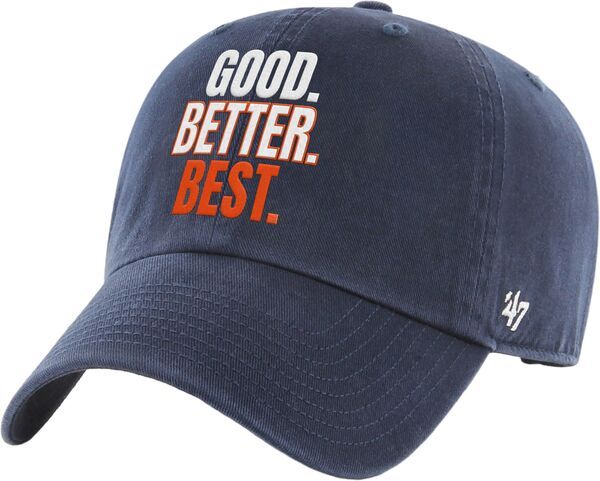 フォーティーセブン メンズ アクセサリー 帽子 47 Mens Chicago Bears Navy Good Better Best Clean Up Hat NoColor ネイビー